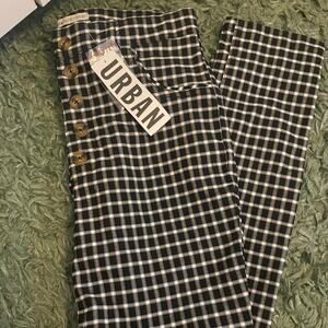 Urban outfitters black and white trousers NWT